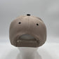 Plain Sandwich Velcro Tan and Black Eyelets 12 pack PCV0304 Cap Hat