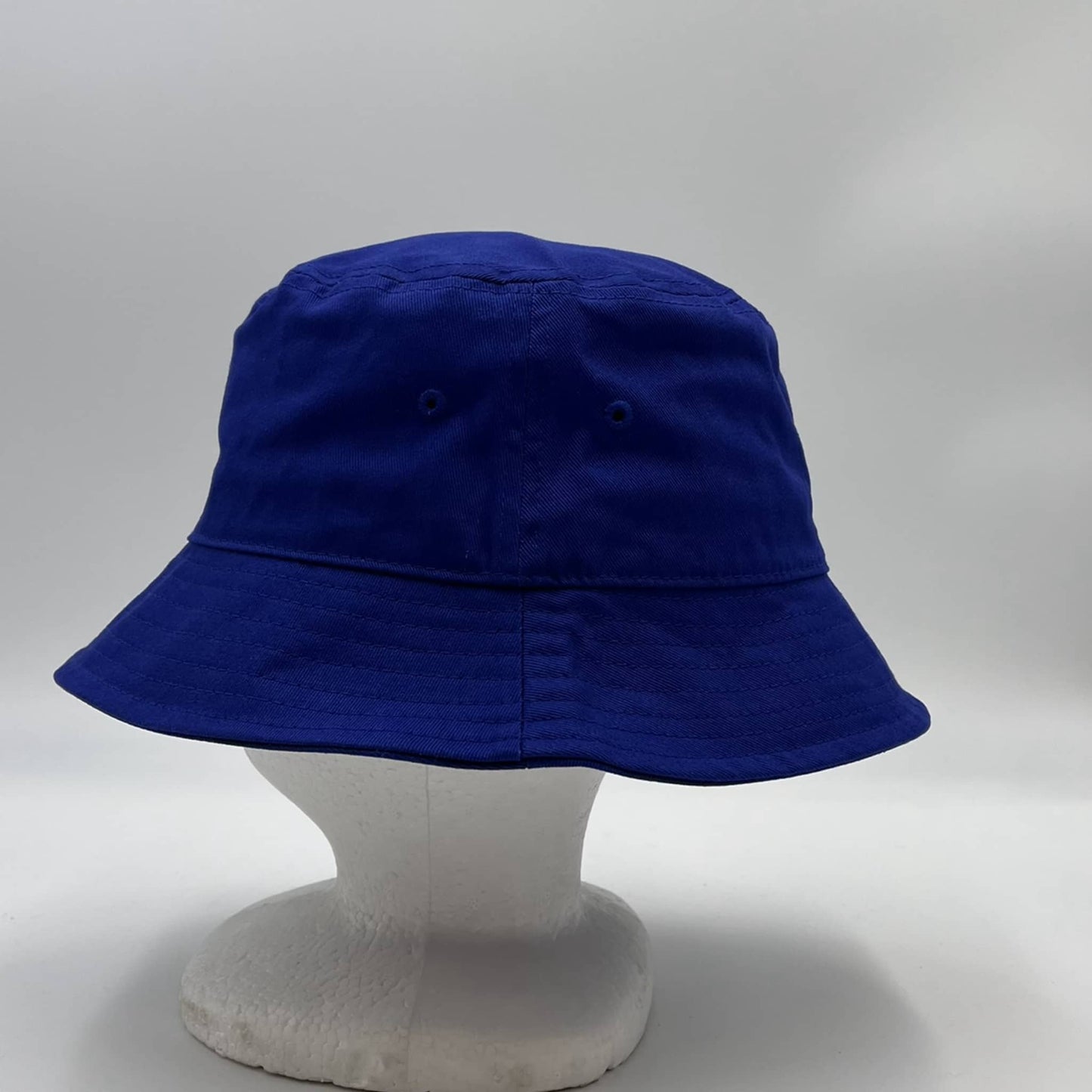 Alpha Omega Cap Plain Bucket Blue 12 pack PB2008 Cap Hat