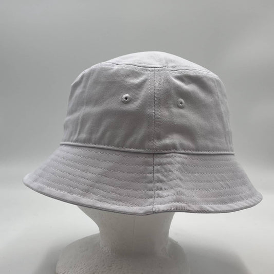 Plain Bucket White 12 pack PB2003 Cap Hat