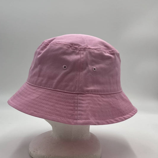 Plain Bucket Baby Pink 12 pack PB2005 Cap Hat