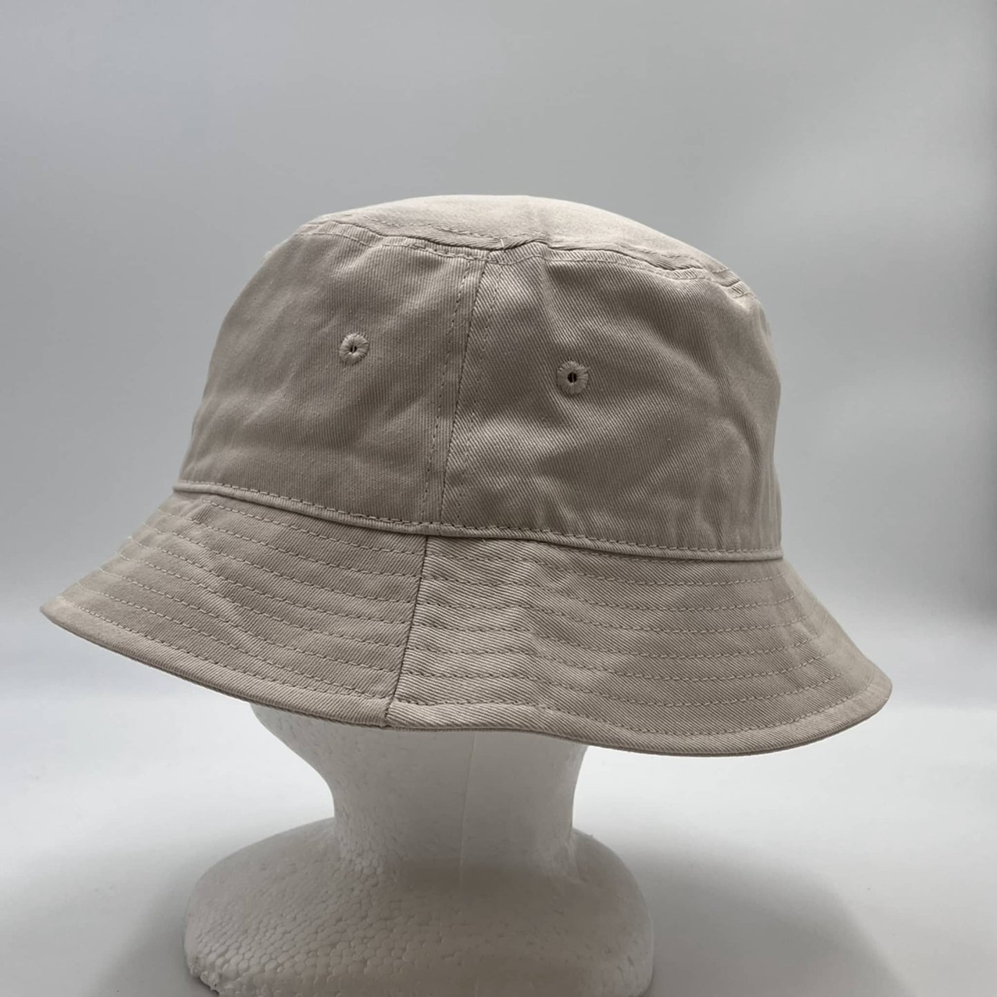 Plain Bucket Light Tan 12 pack PB2006 Cap Hat