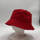 Plain Bucket Red 12 pack PB2002 Cap Hat