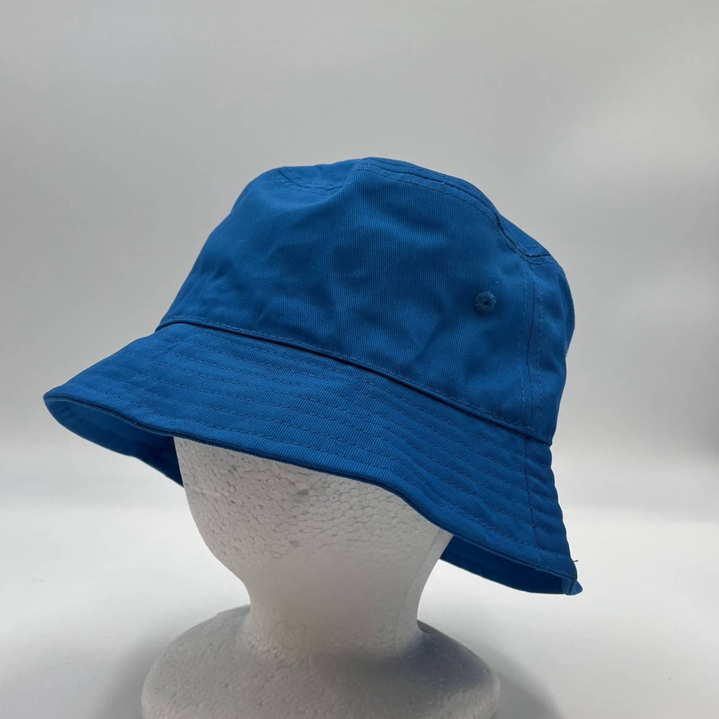 Alpha Omega Cap Plain Bucket Bubblegum Blue 12 pack PB2001 Cap Hat