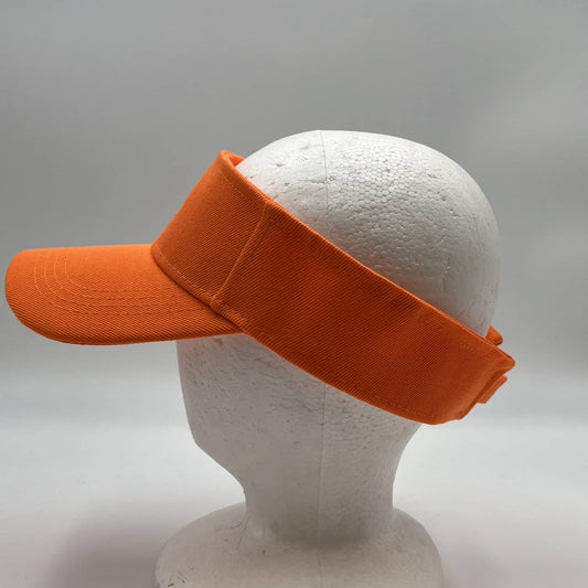 Sunvisor Orange 12 pack PVC0419 Cap Hat