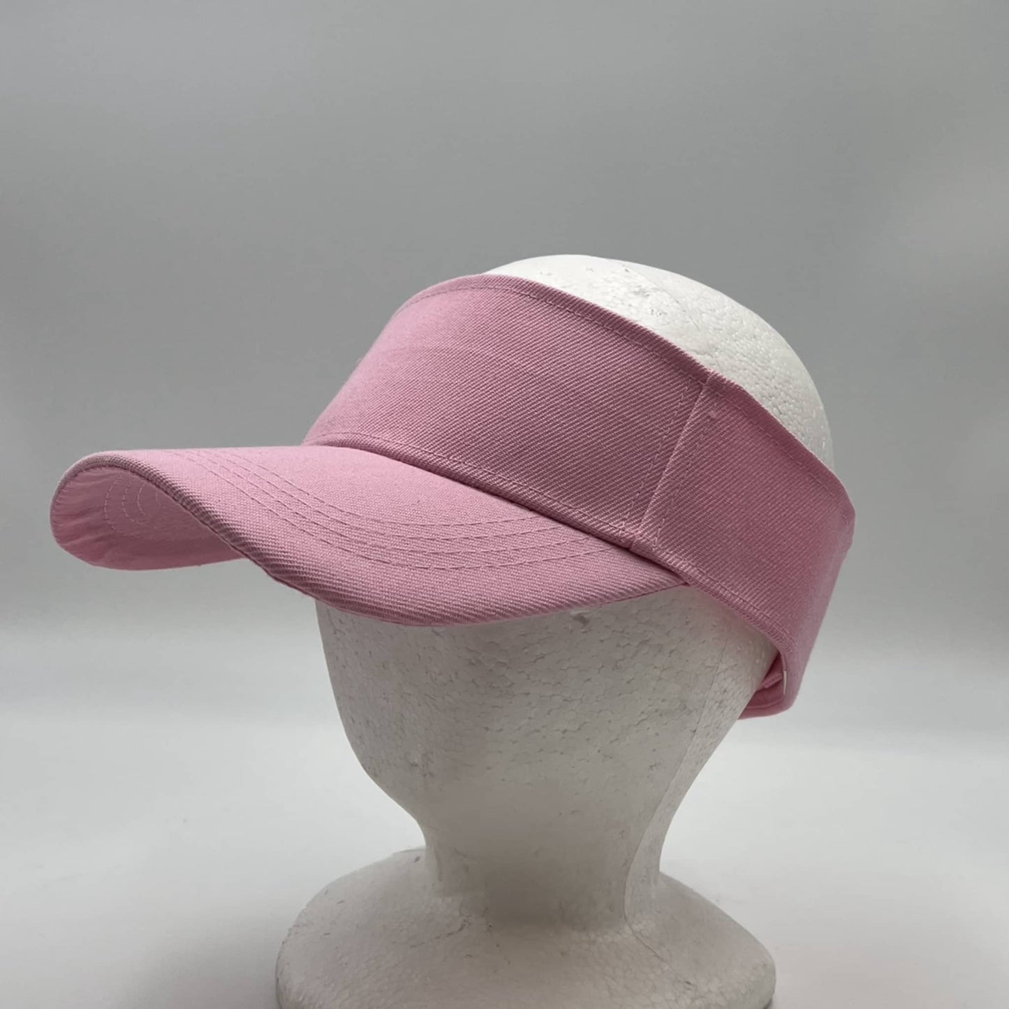 Sunvisor Baby Pink 12 pack PVC0421 Cap Hat