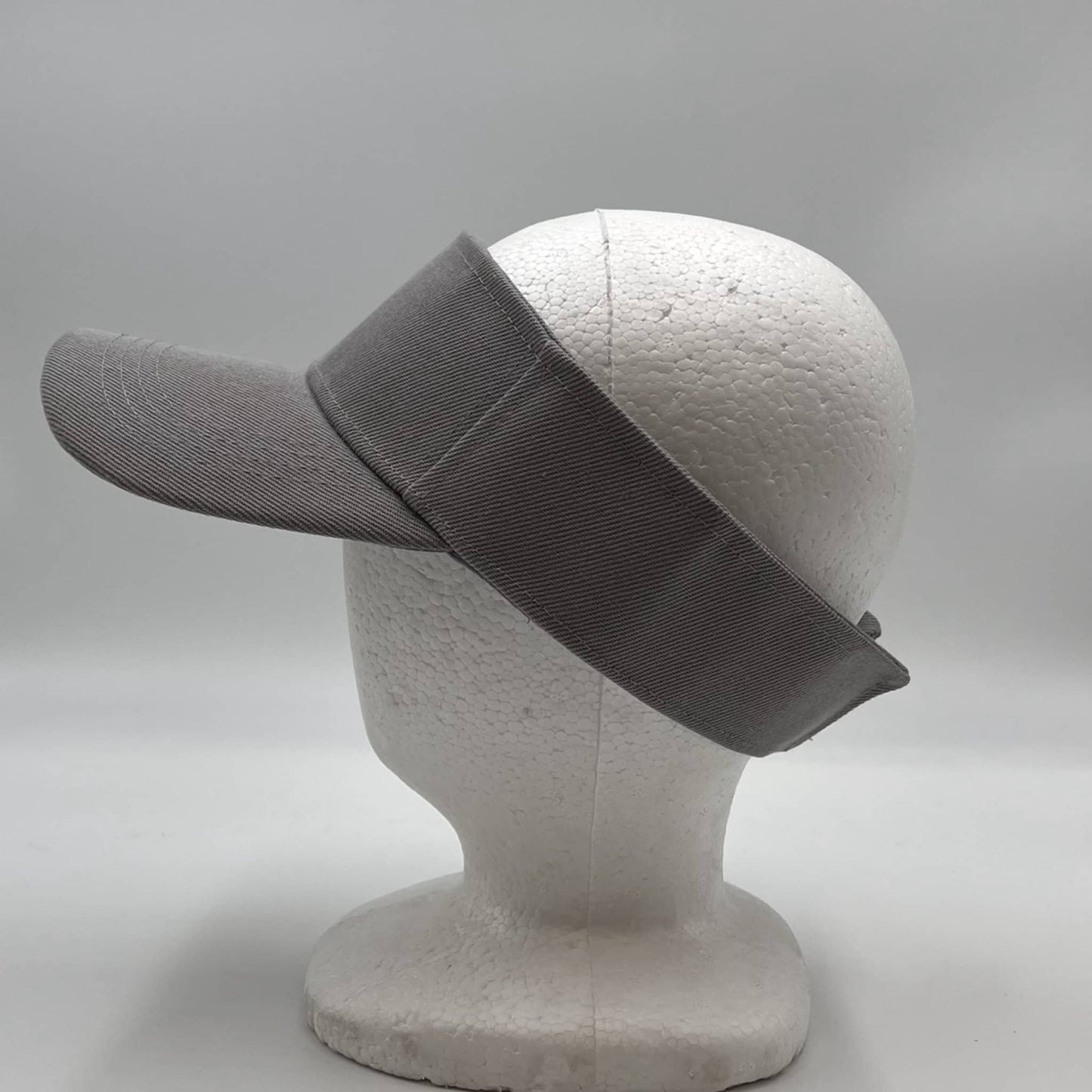 Sunvisor Light Gray 12 pack PVC0412 Cap Hat