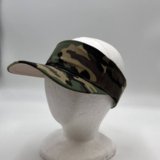 Sunvisor Green Camo 12 pack PVC0415 Cap Hat