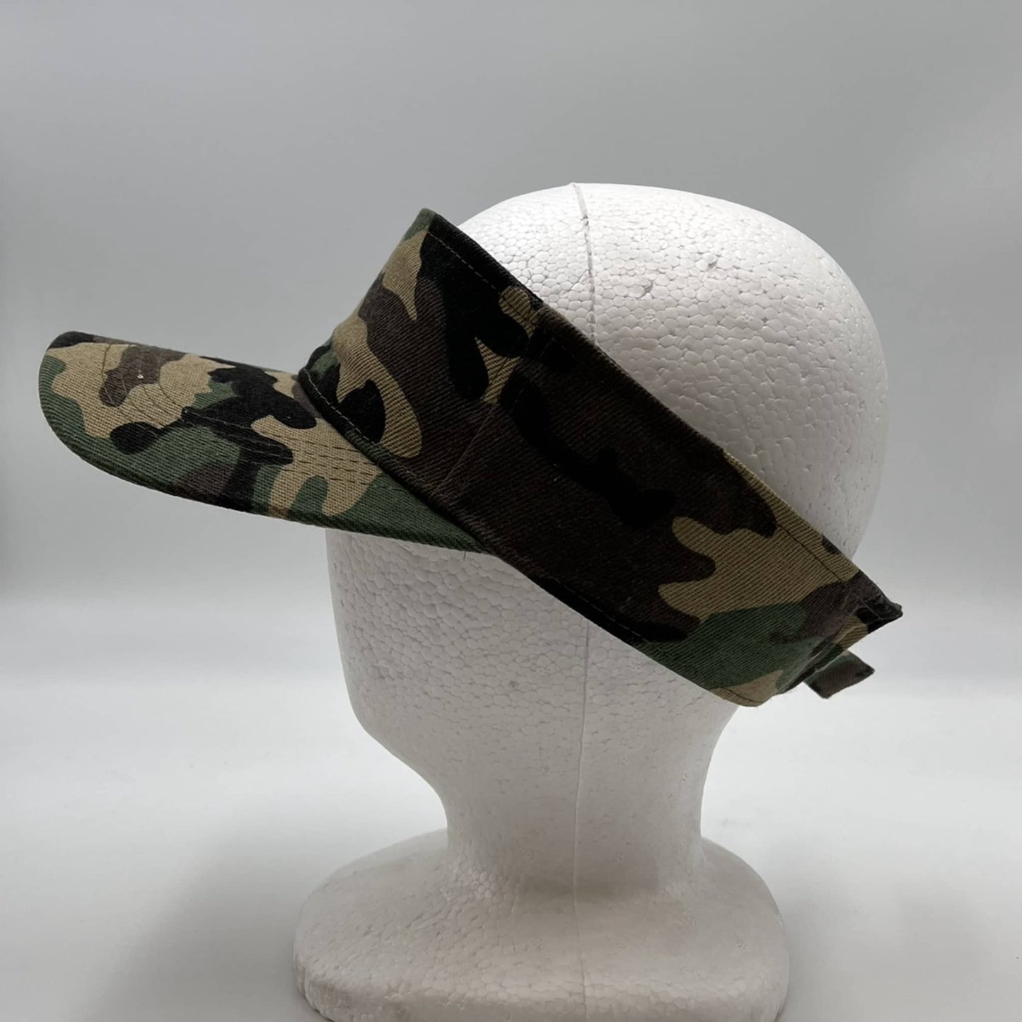 Alpha Omega Cap Sunvisor Green Camo 12 pack PVC0415 Cap Hat