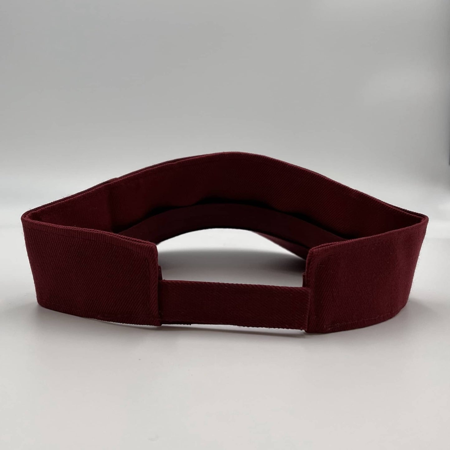 Sunvisor Burgandy 12 pack PVC0414 Cap Hat