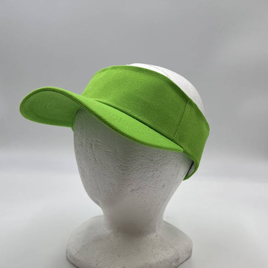 Sunvisor Lime Green 12 pack PVC0417 Cap Hat