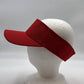 Sunvisor Red 12 pack PVC0409 Cap Hat