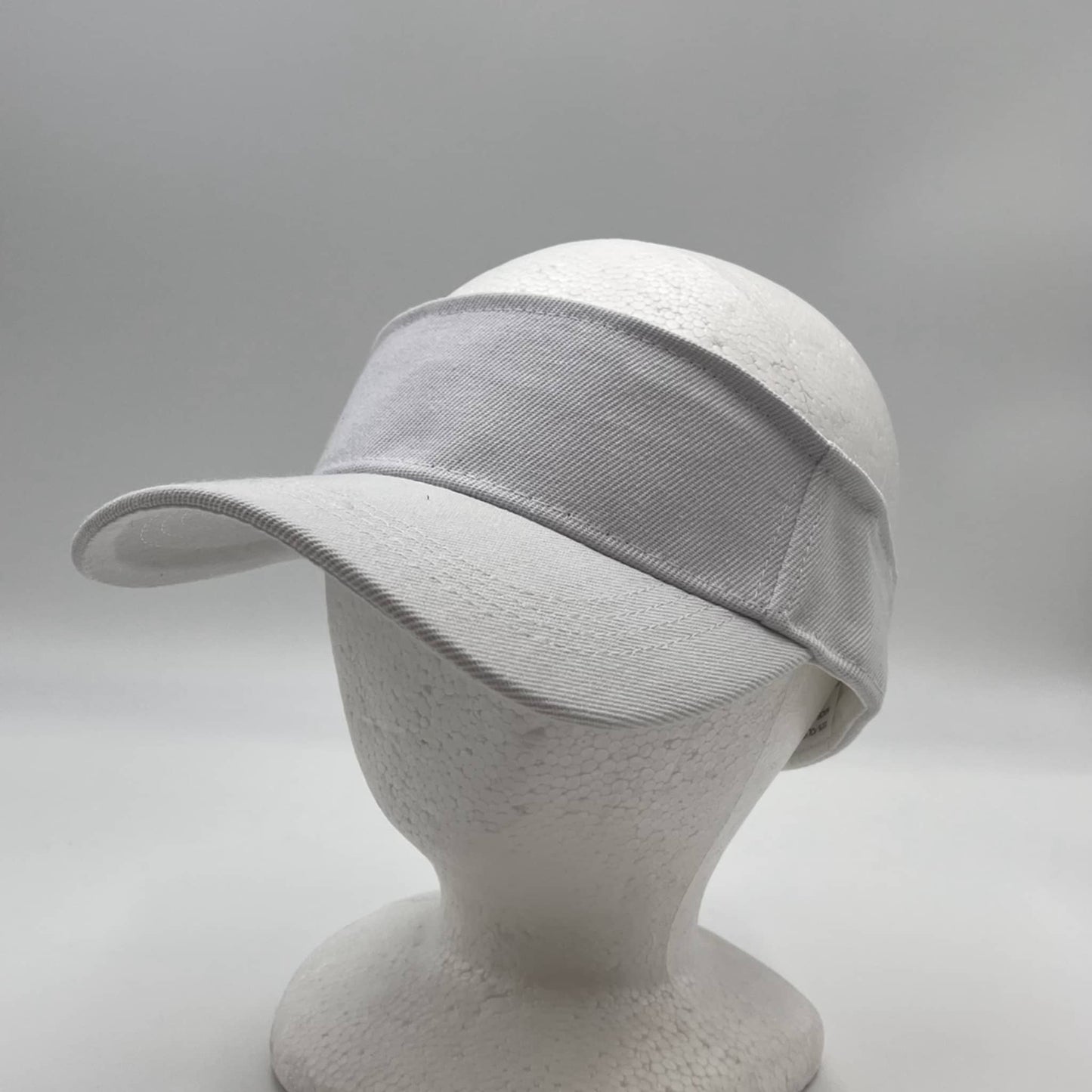 Sunvisor White 12 pack PVC0403 Cap Hat