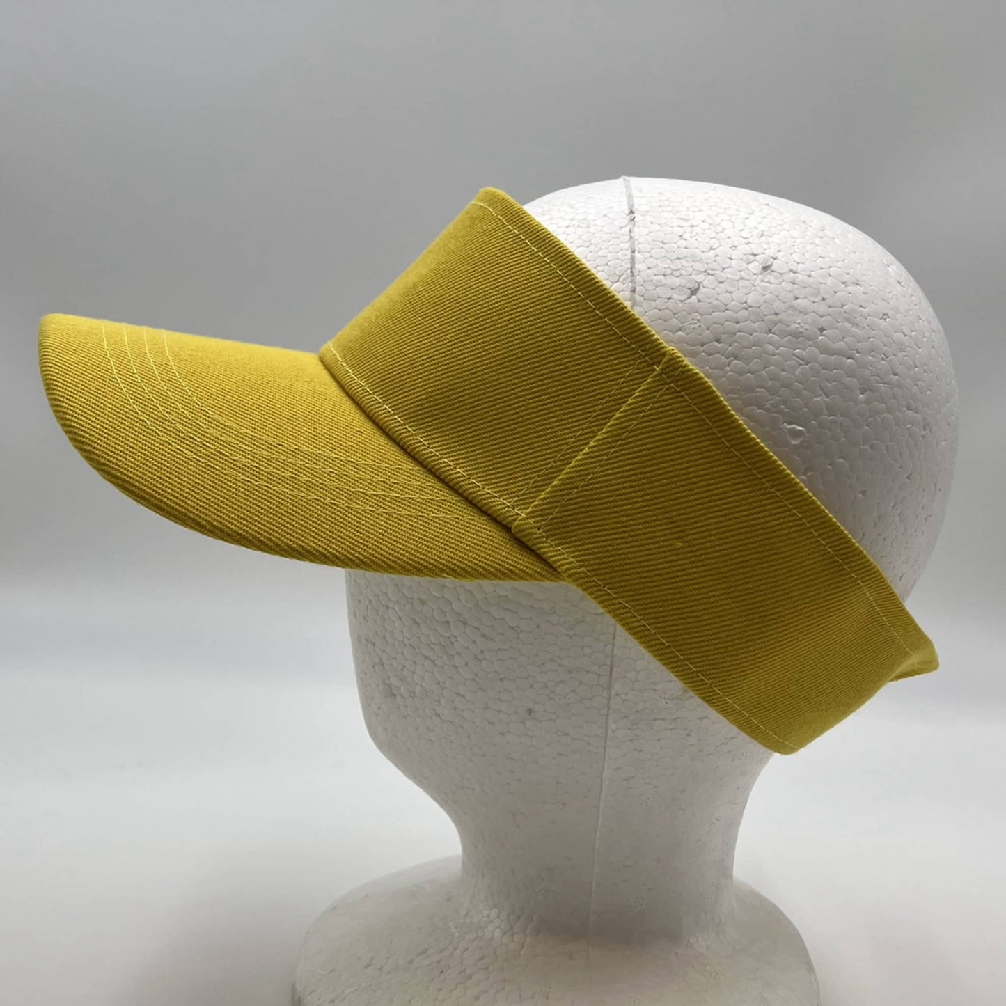 Alpha Omega Cap Sunvisor Yellow 12 pack PVC0405 Cap Hat