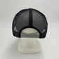 Plain Mesh Velcro Textured Gray and Black Mesh 12 pack CTM1122 Cap Hat