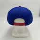 Plain Poly Snapback Blue and Red Eyelets/Bill 12 pack PFS0541 Cap Hat