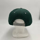Plain Poly Snapback Forest Green and Light Gray Lid 12 pack PFS02T08 Cap Hat
