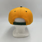 Plain Poly Snapback Golden Yellow and Forest Green 12 pack PFS0546 Cap Hat