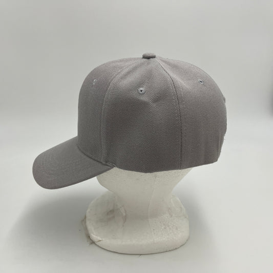 Alpha Omega Cap Plain Sandwich Velcro Light Gray 12 pack PCV0341 Cap Hat